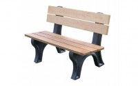 Econo-mizer Traditional 4 Foot Backed Bench