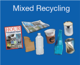 Mixed Recycling (Blue)