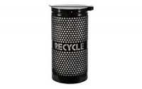 Landscape 10 Gallon Recycling Receptacle with lid