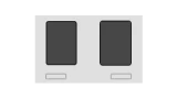 2 x Rectangle