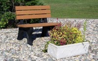 Park Classic 4 Foot Backed Bench