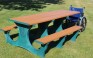 Polly Tuff ADA Easy Access Picnic Table