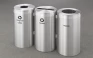 RecyclePro Medium Triple Stream in Satin Aluminum
