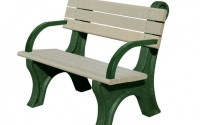 Park Classic 4 Foot Backed Bench With Arms