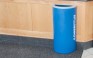 Kaleidoscope Half Round Recycling Container – Single Stream
