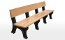 Landmark 8 Foot Backed Bench