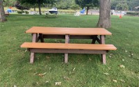 Deluxe 8 Foot Picnic Table