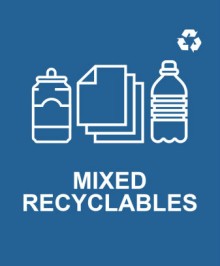 Mixed Recyclables (Blue)