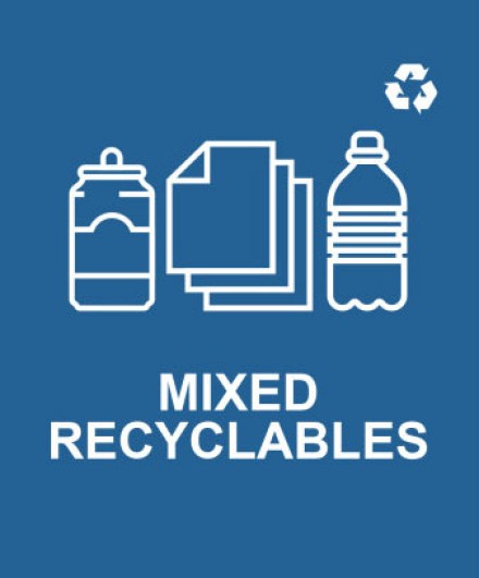 Mixed Recyclables (Blue)