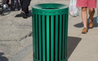 Streetscape Outdoor Trash Receptacle