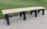 Traditional 8-Foot Outdoor Flat Bench