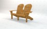 Riviera Adirondack Bench