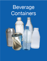 Beverage Containers (Blue)
