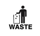 Waste w/ Logo