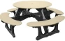 Cantina Round Picnic Table Set
