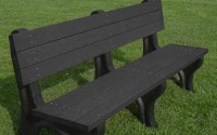Deluxe 6 Foot Backed Bench