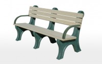 Park Classic 6 Foot Backed Bench With Arms