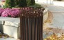 Streetscape Classic Outdoor Trash Receptacle