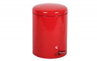 Red Industrial Step-On Receptacle – Small