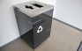 Aurora Double Stream Recycle Bin