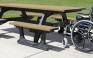 Commons Green Product 8 Seater Picnic Table