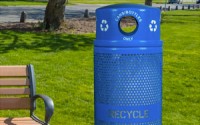 Landscape 34 Gallon Recycling Receptacle