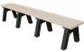 Deluxe 8 Foot Flat Bench