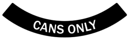 Cans Only (Circle Opening)