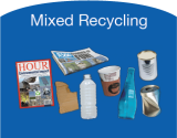 Mixed Recycling (Blue)