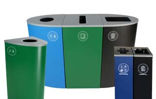Spectrum Recycling Receptacles