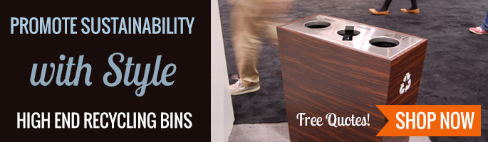 Recycle With Style - High End Recycling Bins - Shop Now