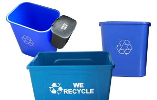 Desksider Recycling Bins Collection