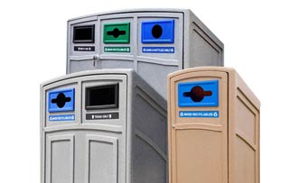 Uptown Recycling Stations