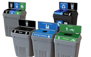 Flex-E Recycling Receptacles