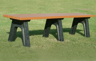 6 Foot - Flat Park Benches