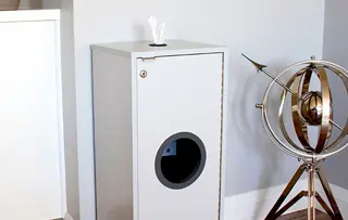 Wipes Dispensers with Trash Can