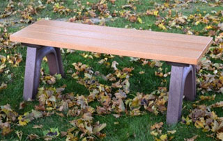 4 Foot - Flat Park Benches