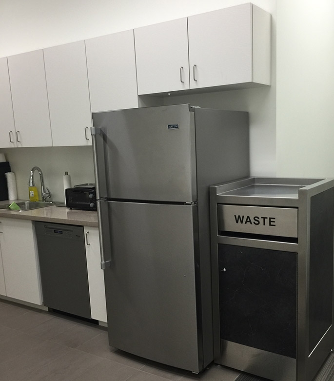 Lenox Tray Manager Single Recycling Station | Waste Wise Products