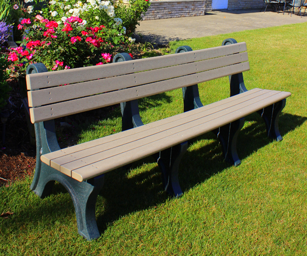Park Classic 8 Foot Backed Bench