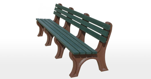Econo-Mizer 8 Foot Backed Bench