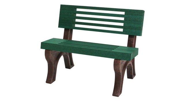Elite 4 Foot Backed Bench