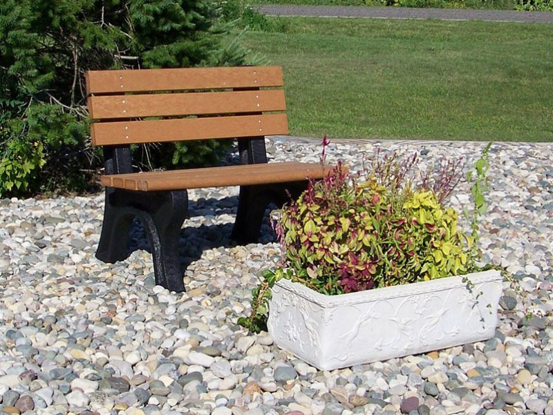 Park Classic 4 Foot Backed Bench