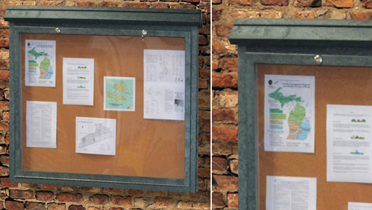 Message Center Large Wall Mount