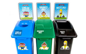 Waste Watcher Kidz Station – Triple Stream