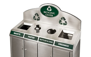 Compound Quad Stream Recycling Station