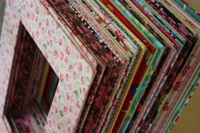 Cereal Box Fabric Frames