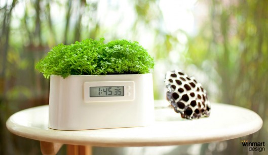 Mini Power Plant Clock