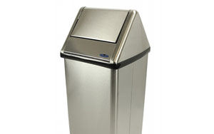 301-NLS Swing Top Waste Receptacle