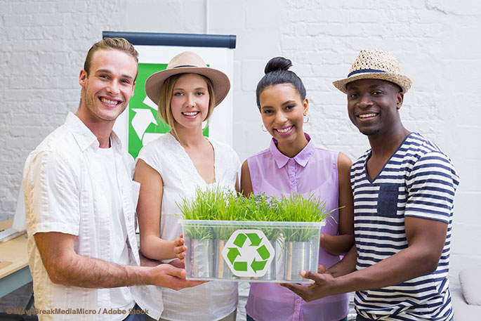 How To Create Recycling Incentives in the Office