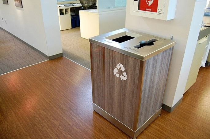 Help Reduce Waste in the Office with Recycling Bins